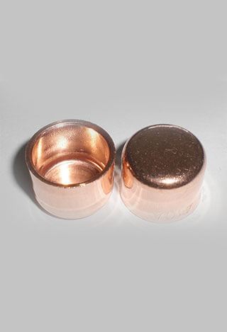 Cupro Nickel 90/10 Pipe Cap Cupro Nickel 90/10 Pipe Cap