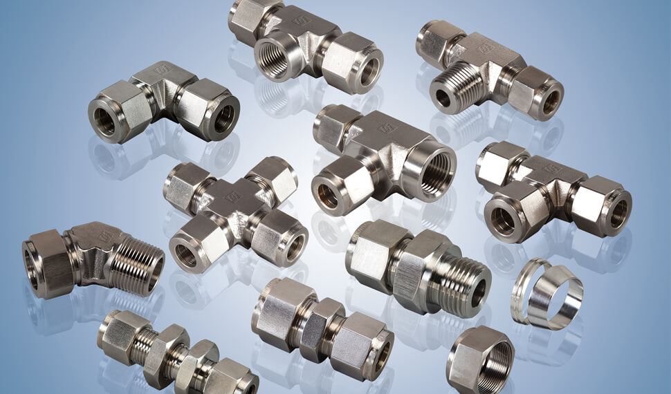 Incoloy N08825 Compression Tube Fittings Incoloy N08825 Compression Tube Fittings