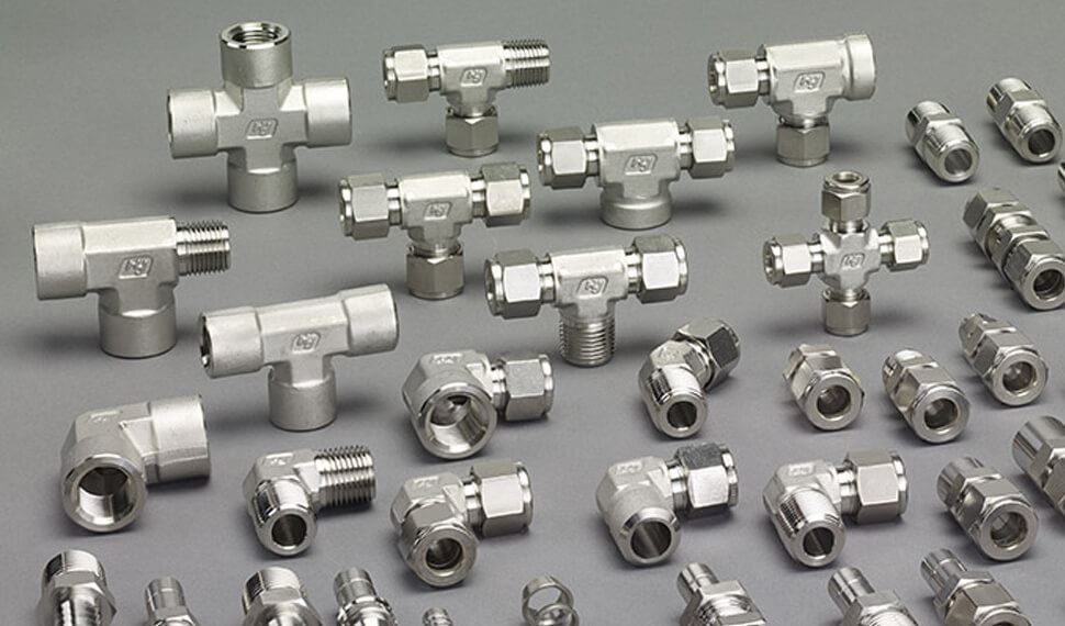 SMO 254 Compression Tube Fittings