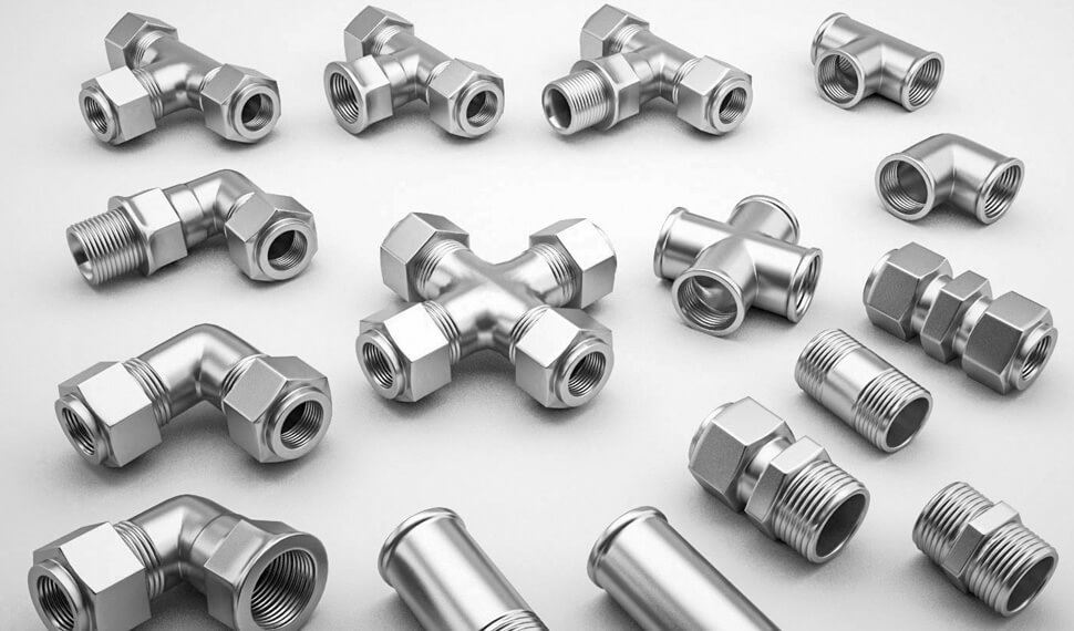 Stainless Steel 304 Compression Tube Fittings